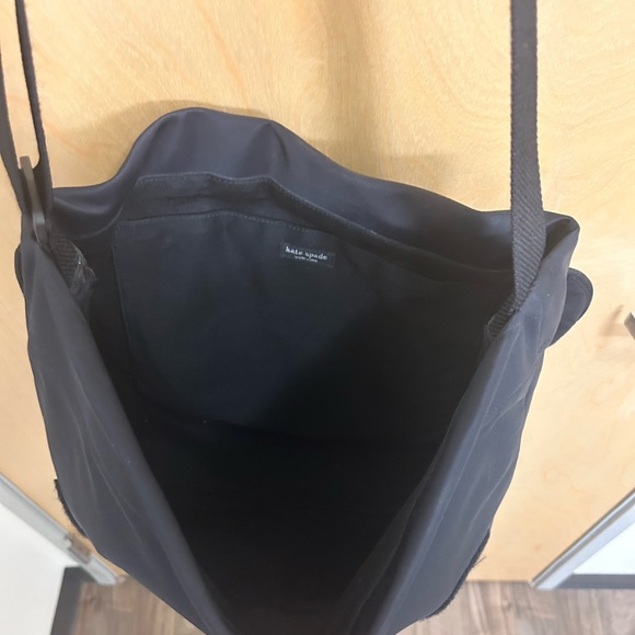 Kate Spade Black Nylon Messenger/Laptop Bag - Picture 5 of 16